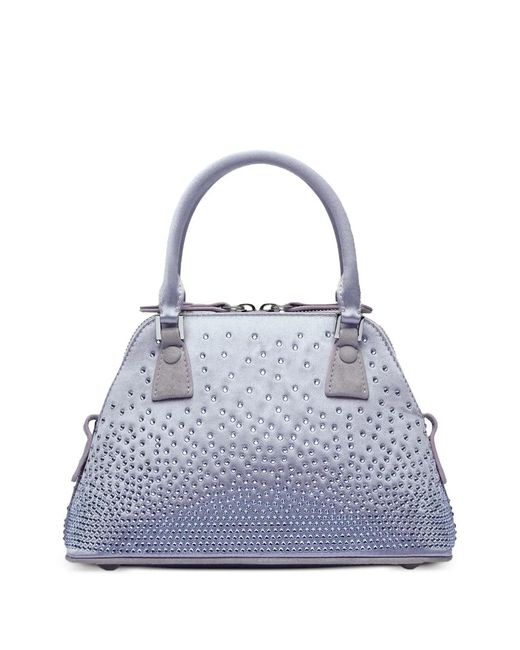 Maison Margiela Blue Sac À Main À Ornements En Cristal
