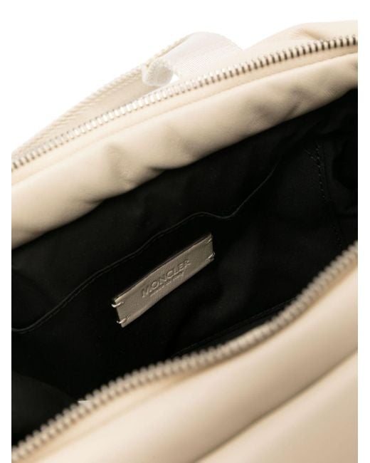 Moncler Natural Mini Caradoc Leather Tote Bag