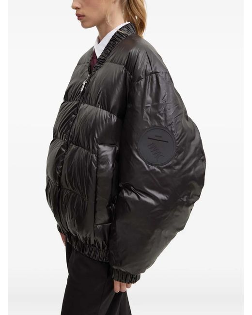 MMC Studio Black Luka Quilted Zip Jacket
