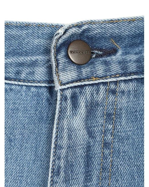 Carhartt Blue Aaron Straight-Leg Jeans for men