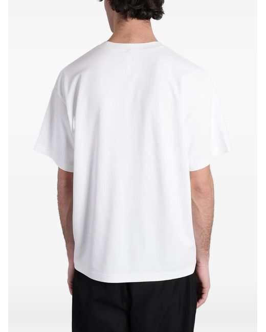 Attachment White Short-Sleeve T-Shirt for men
