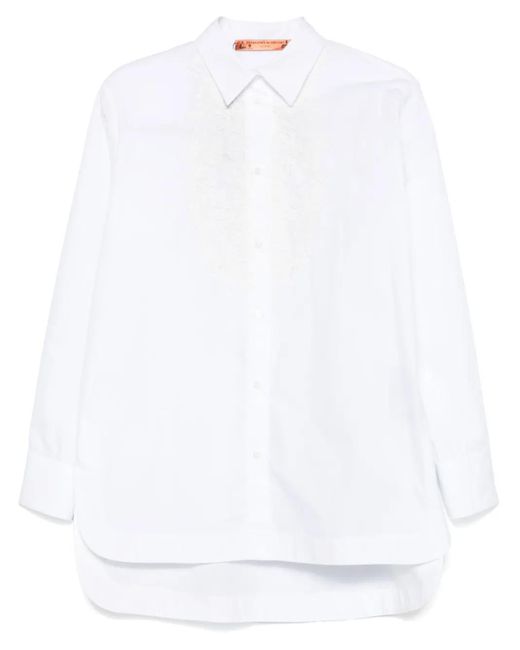 Ermanno Scervino コットン ブラウス White