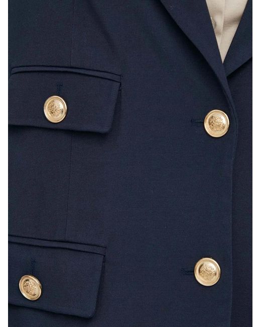 Mos Mosh Blue Single-Breasted Blazer