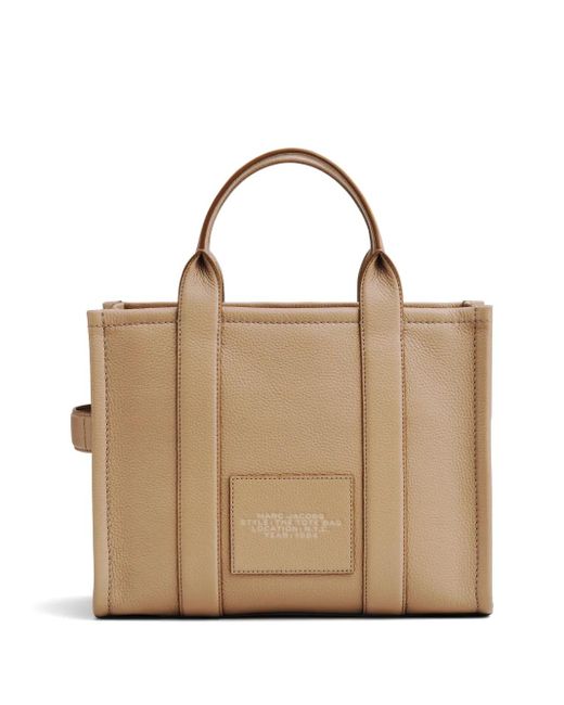 Marc Jacobs Natural Medium Leather Tote Handbag