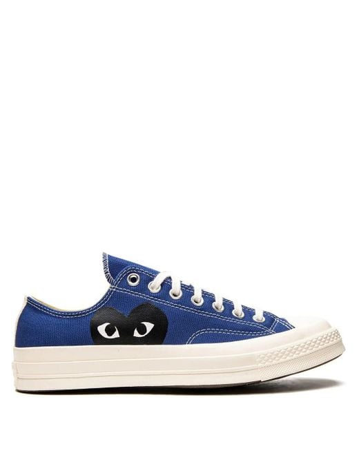 Converse Blue X Comme Des Garçon Chuck 70 Ox "Cdg Play" Sneakers