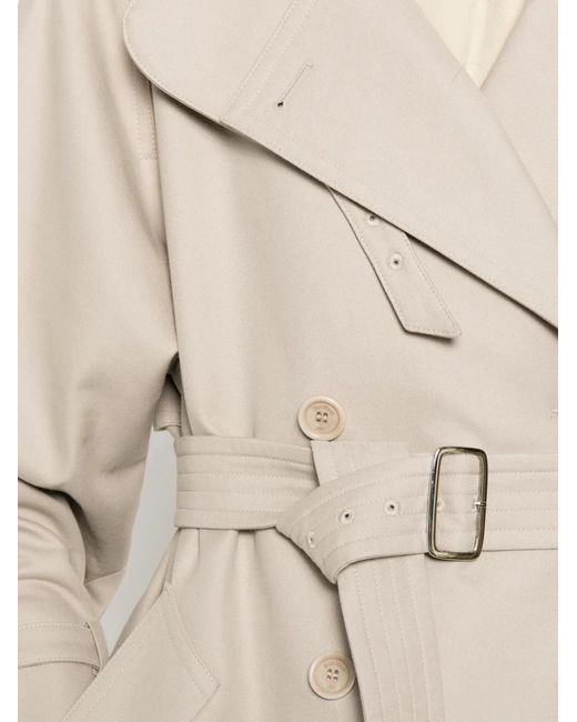 Max Mara Natural Cacio Double-Breasted Coat