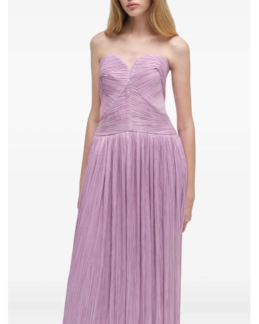 Jonathan Simkhai ストラップレス ドレス Purple