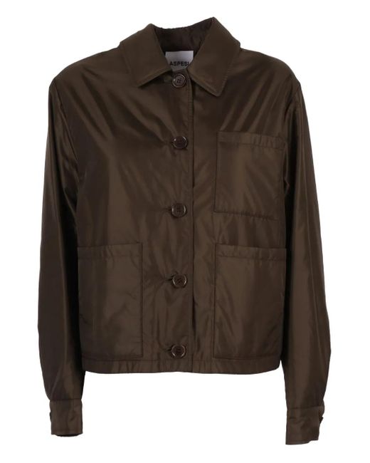 Chaqueta Con Botones Aspesi de color Brown