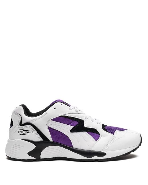 PUMA White Prevail Low-Top Sneakers