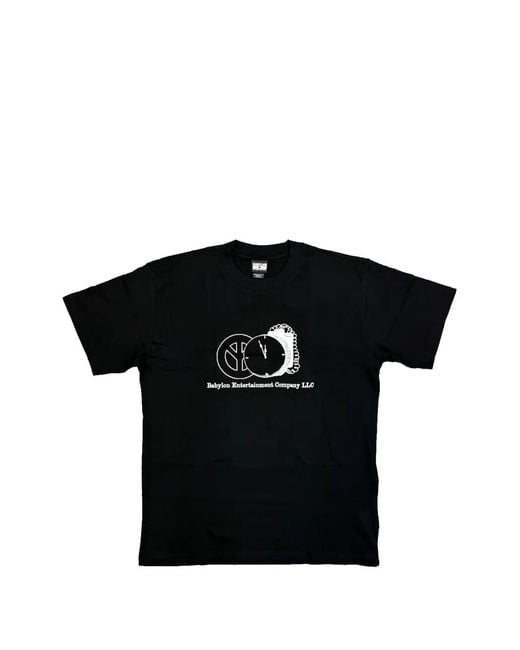 Babylon LA Black T-Shirt Imprimé for men