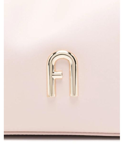 Furla Pink Medium Diamante Shoulder Bag