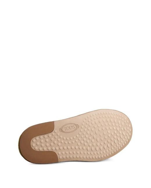 Tod's Green Tassel-Detail Mules for men