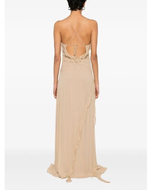 Aniye By White Marian Ruffled Maxi Dress
