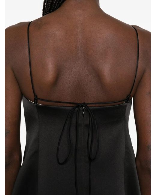Rohe Black Satin Top