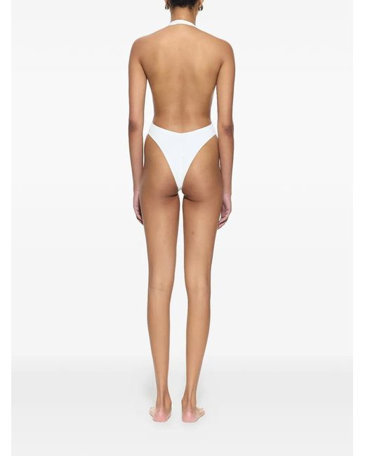 Myra Swim White Ralph Halterneck Swimsuit