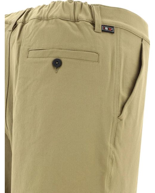 Pantalones con pinzas GR10K de hombre de color Green