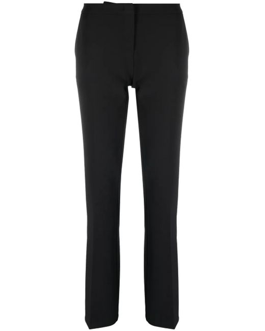 Pinko Black Mid-rise Trousers