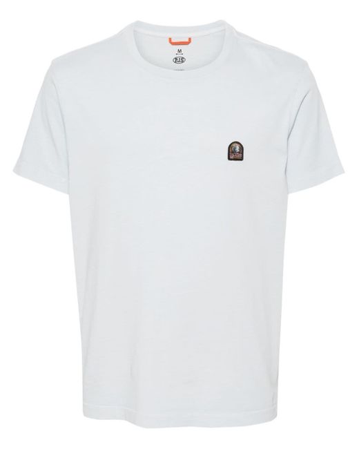Parajumpers T-shirt Met Logopatch in het White voor heren