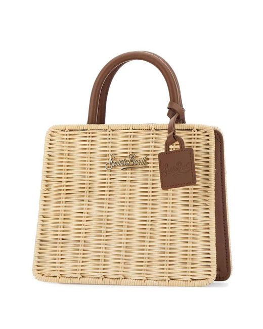 Mc2 Saint Barth Natural Shop Bag Mini Bag