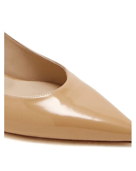 Stuart Weitzman Natural Stuartini Slingback Pumps