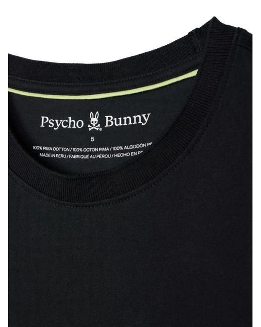 Psycho Bunny Black Sanderson T-Shirt for men