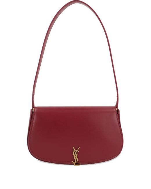 Saint Laurent Mini Voltaire Schoudertas in het Purple