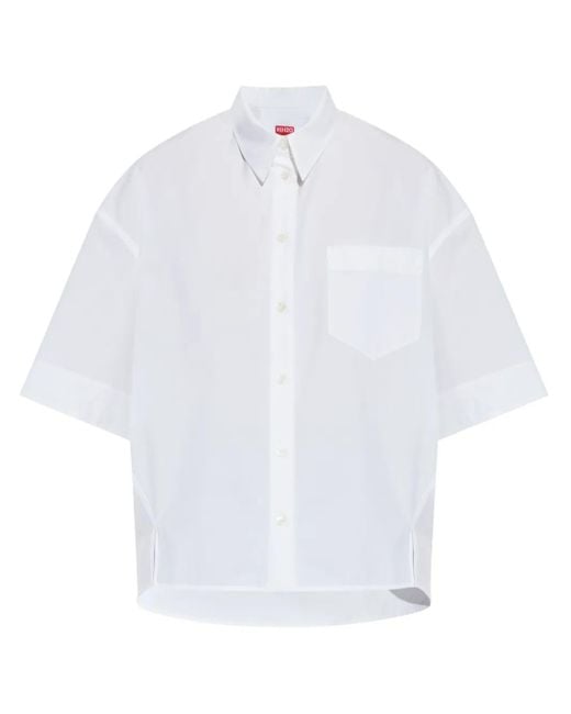 KENZO White Cotton Shirt