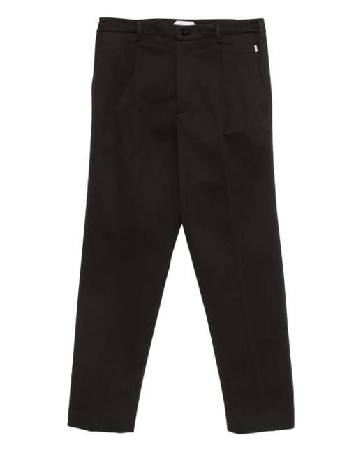 NEW YORK RESIDENT Black Straight-Leg Trousers for men