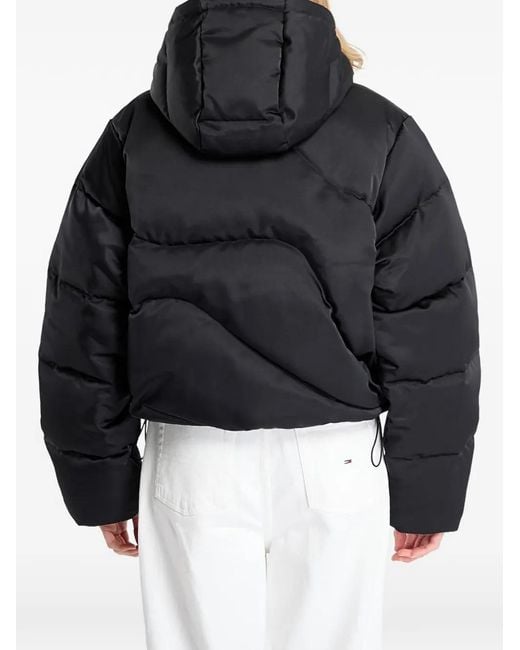 Nike Donsjack Met Capuchon in het Black