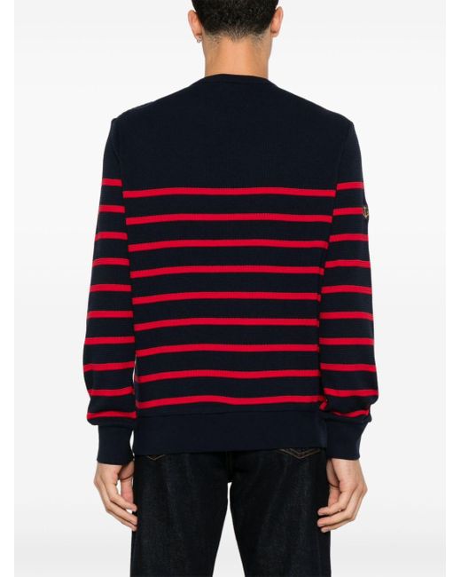 Polo Ralph Lauren Blue Striped Jumper for men