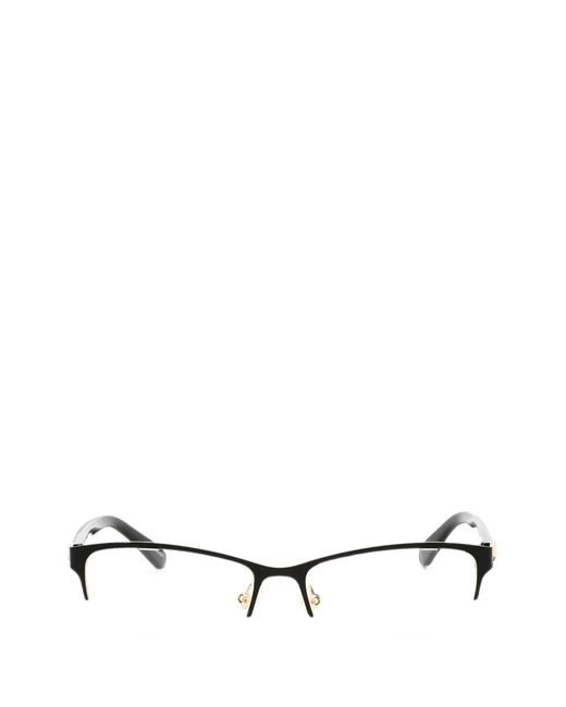 Kate Spade White Marnie Rectangular-Frame Glasses
