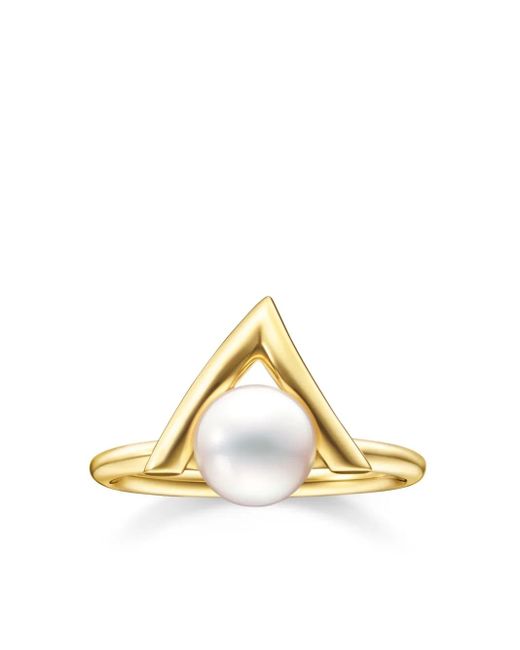Tasaki 18Kt Geelgouden Ring in het Metallic