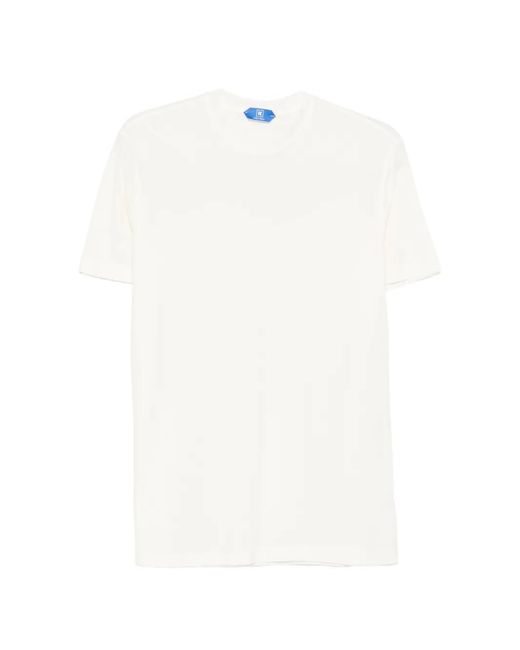 KIRED White Round-Neck T-Shirt for men