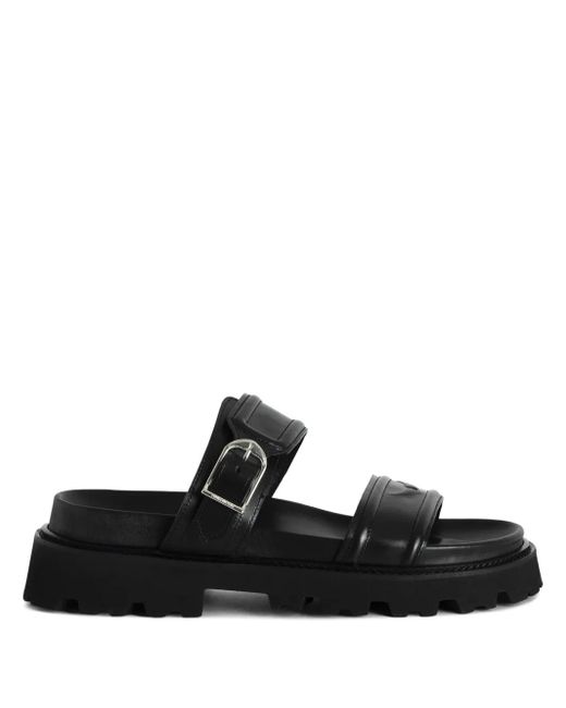 Mules Ride En Cuir Zadig & Voltaire en coloris Black
