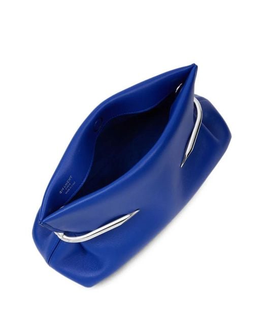 Clutch Pinch Soft Piccola di Givenchy in Blue