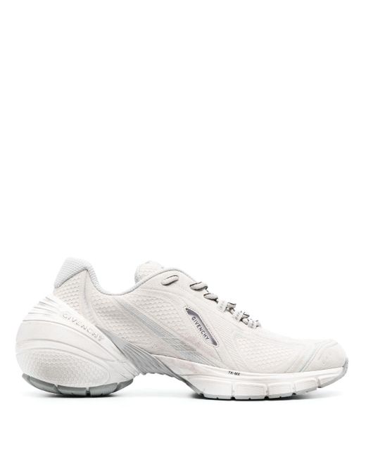 Givenchy White Tk-mx Suede Low-top Sneakers for men