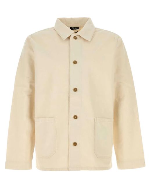 A.P.C. Natural Kerlouan Jacket for men