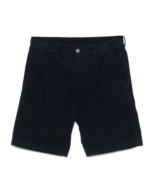 Massimo Alba Blue Vela Shorts for men