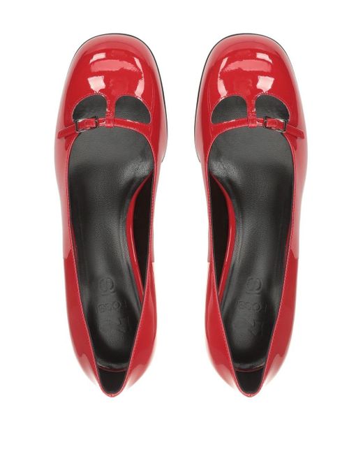 Zapatos sr Rossi con tacón de 45 mm Sergio Rossi de color Red