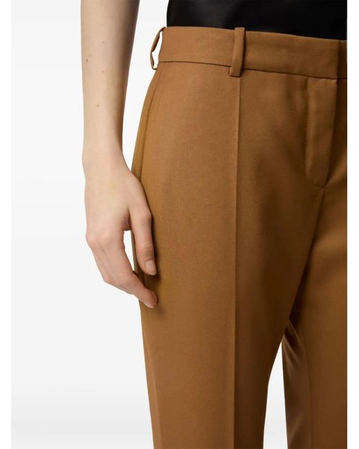 Nina Ricci ギャバジン パンツ Brown