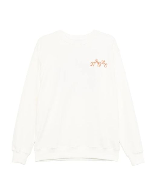 Felpa di Drole de Monsieur in White da Uomo