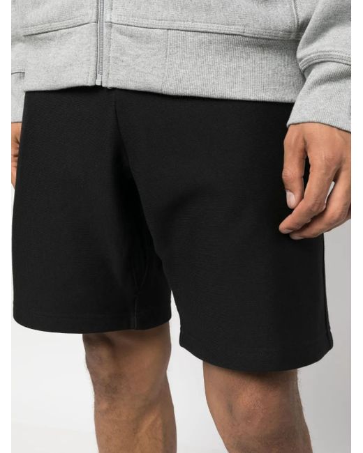 Carhartt Black Drawstring Cotton-Blend Shorts for men