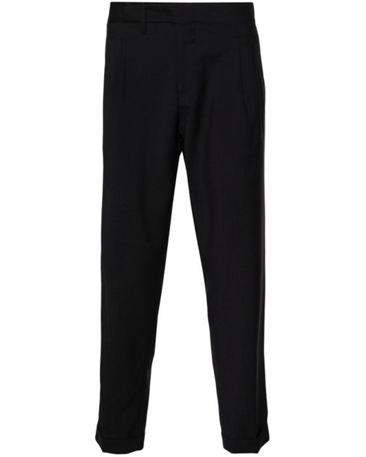 Pantalones de vestir ajustados Briglia 1949 de hombre de color Black