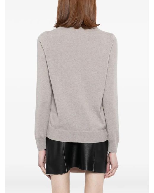N.Peal Cashmere White Olivia Cardigan