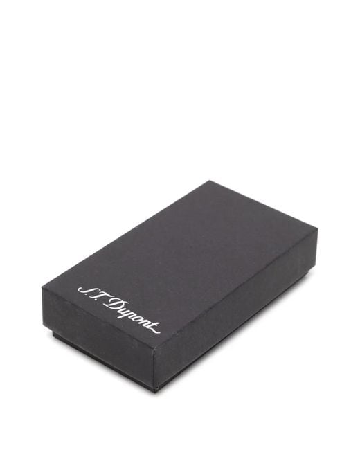 S T Dupont Black Minijet Matte Lighter for men