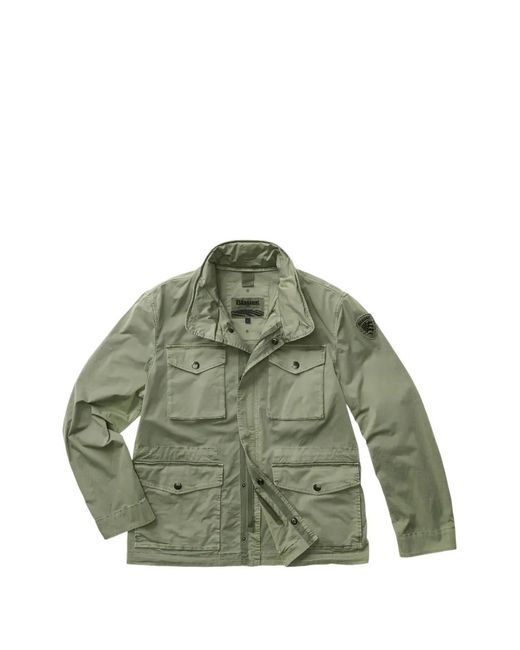 Chaqueta Asmont Blauer de hombre de color Green