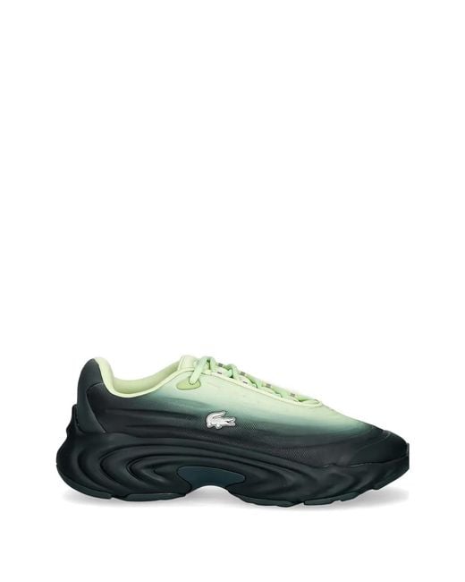 Lacoste Green Logo-Detail Sneakers for men