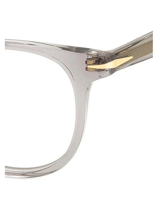 David Beckham Gray Round-Frames Glasses