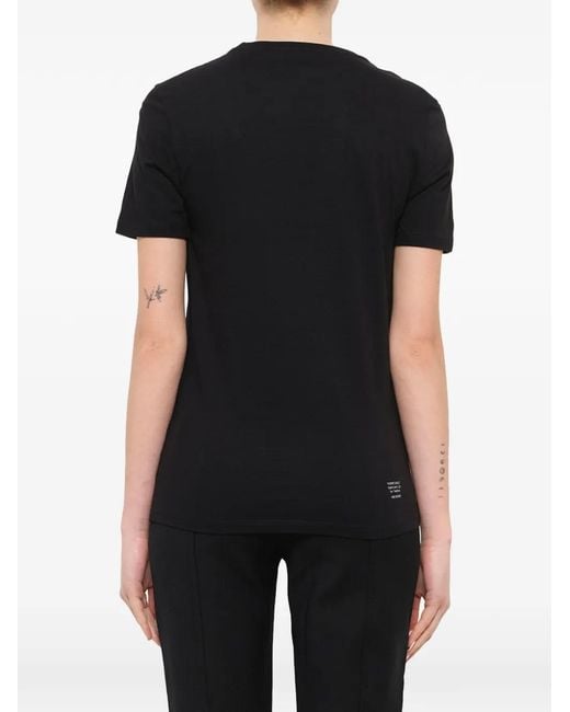 Neil Barrett Black Graphic-Print T-Shirt