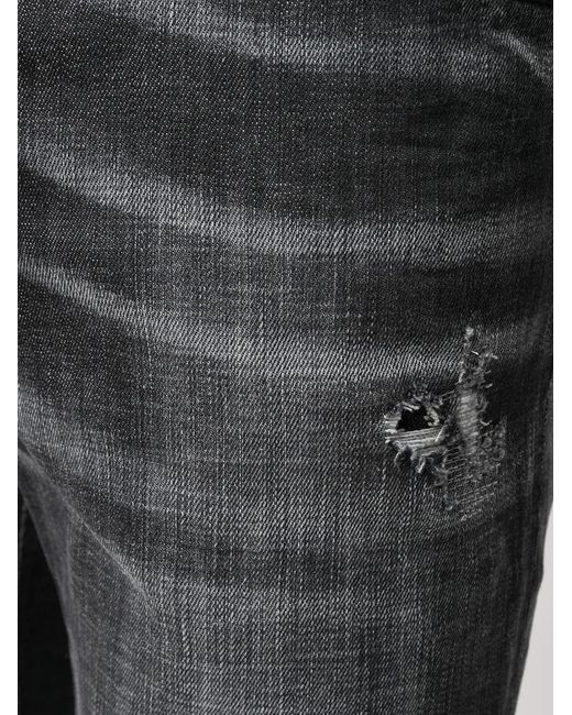 DSquared² Gerafelde Jeans in het Gray voor heren